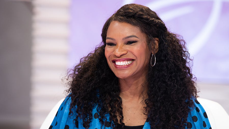 Nicole C Mullen on Better Together set